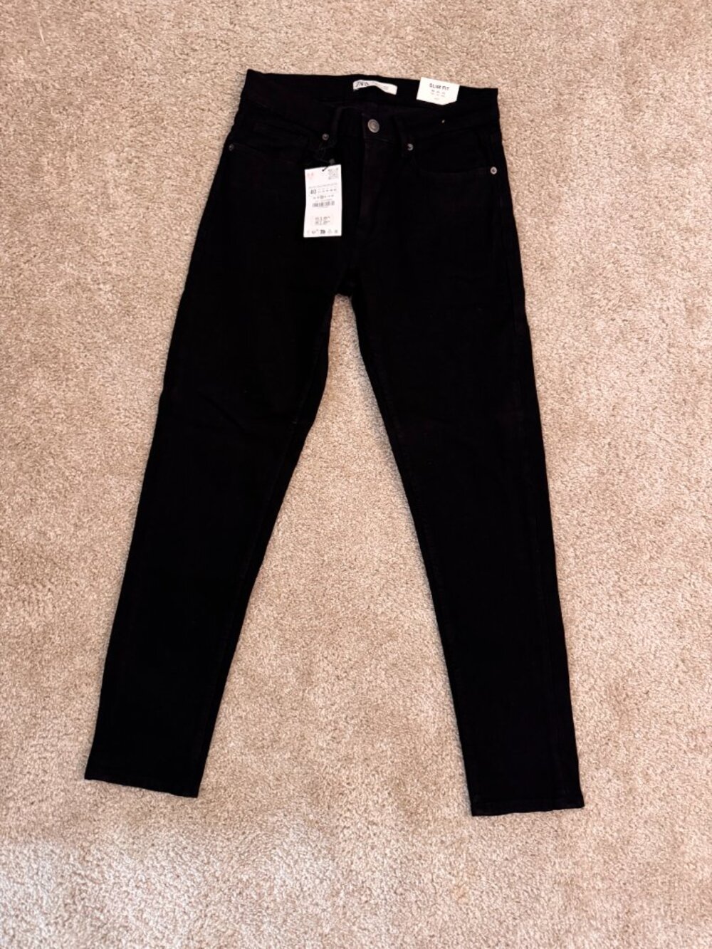 ZARA MENS BLACK PANTS